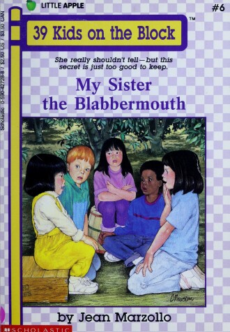 Book cover for My Sister the Blabbermouth