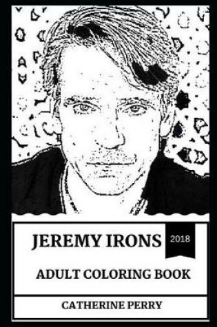 Cover of Jeremy Irons Adult Coloring Book