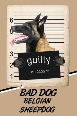 Book cover for Bad Dog Belgian Sheepdog