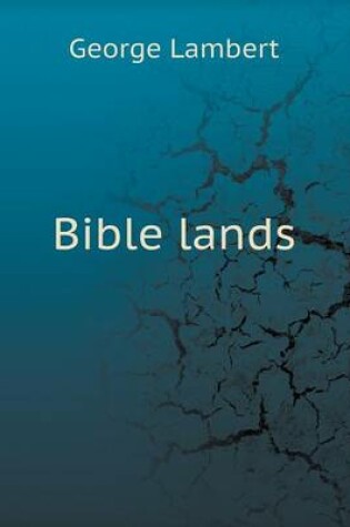 Cover of Bible lands