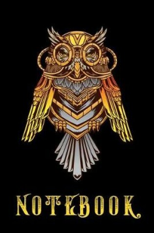 Cover of Steampunk Owl Notebook