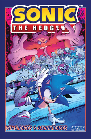 Cover of Sonic The Hedgehog, Vol. 9: Chao Races & Badnik Bases