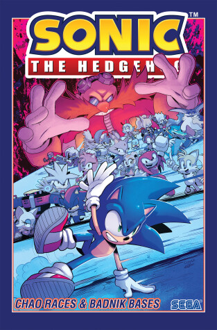 Cover of Sonic the Hedgehog, Vol. 9: Chao Races & Badnik Bases