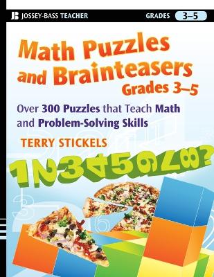 Cover of Math Puzzles and Brainteasers, Grades 3-5