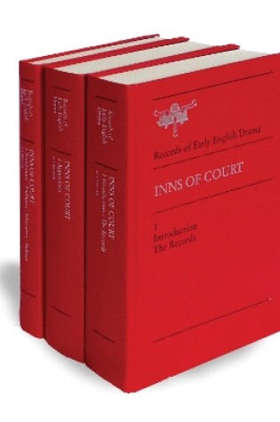 Cover of Inns of Court [3 volume set]