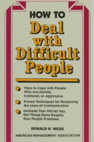 Cover of How to Deal with Difficult People