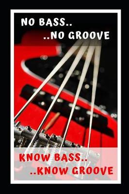 Book cover for No Bass No Groove.. Know Bass Know Groove