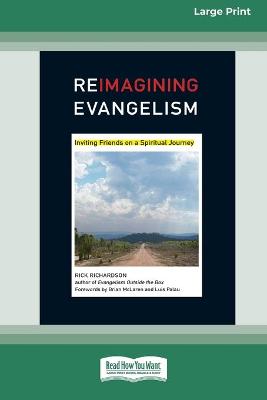 Book cover for ReImagining Evangelism [Standard Large Print 16 Pt Edition]