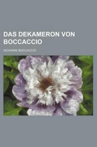 Cover of Das Dekameron Von Boccaccio