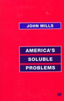 Book cover for America S Soluble Problems