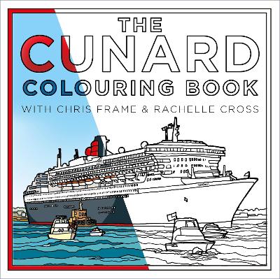 Book cover for The Cunard Colouring Book