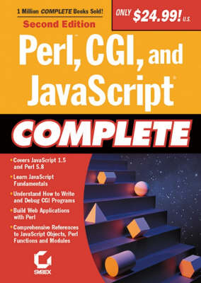 Cover of Perl, CGI, and JavaScript Complete