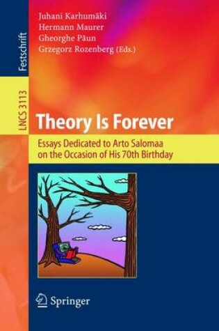 Cover of Theory is Forever