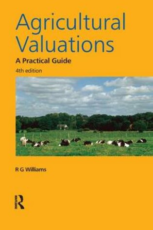 Cover of Agricultural Valuations