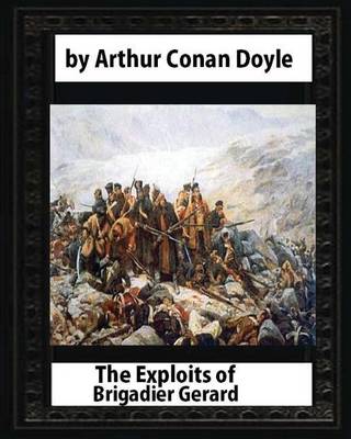 Book cover for The Exploits of Brigadier Gerard, by Arthur Conan Doyle and W.B.Wollen