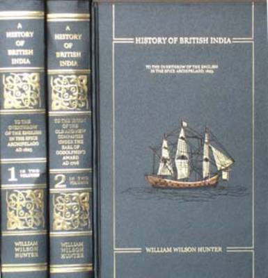 Book cover for History of British India