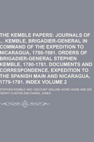 Cover of The Kemble Papers Volume 2