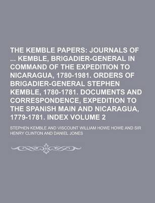 Book cover for The Kemble Papers Volume 2