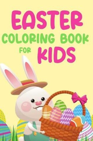 Cover of Easter Coloring Book For Kids