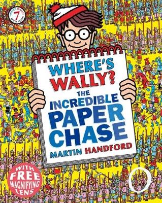 Book cover for Where's Wally? The Incredible Paper Chase