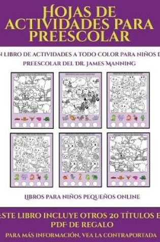 Cover of Libros para niños pequeños online (Hojas de actividades para preescolar)