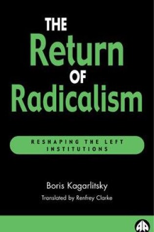 Cover of The Return of Radicalism