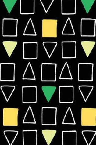 Cover of Journal Notebook Geometric Fun Green