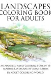 Book cover for Landscapes Coloring Book for Adults