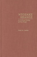 Book cover for Ntozake Shange