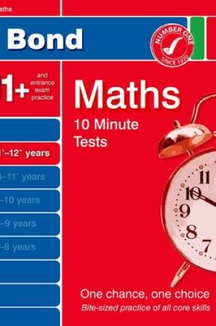 Cover of Bond 10 Minute Tests Maths 11-12 Years