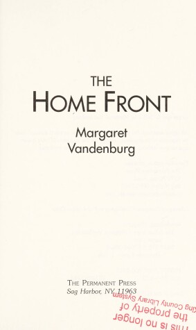 Book cover for The Home Front