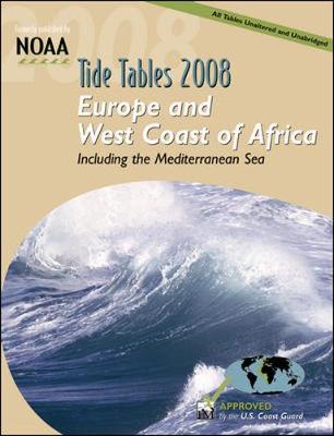 Book cover for Tide Tables 2008: Europe and West Coast of Africa