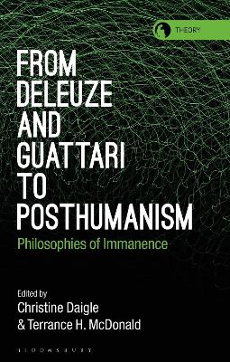 Cover of From Deleuze and Guattari to Posthumanism