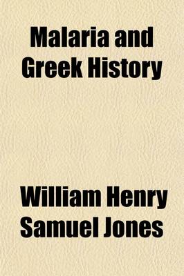 Book cover for Malaria and Greek History