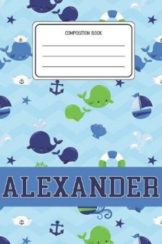 Cover of Composition Book Alexander