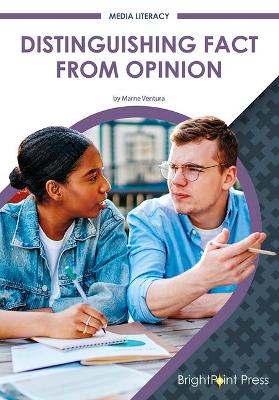 Book cover for Distinguishing Fact from Opinion