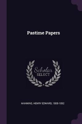 Book cover for Pastime Papers