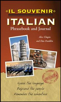 Book cover for Il souvenir Italian Phrasebook and Journal