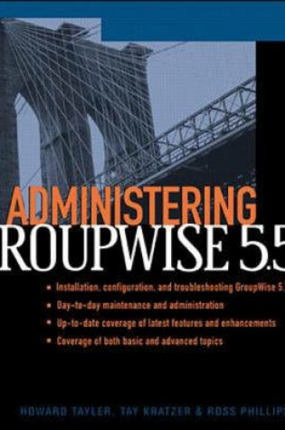 Cover of Administering GroupWise