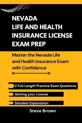 Book cover for Nevada Life and Health Insurance License Exam Prep