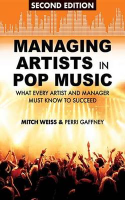 Book cover for Managing Artists in Pop Music