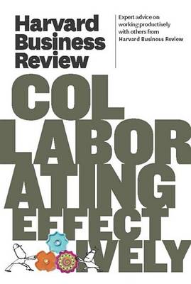 Book cover for Harvard Business Review on Collaborating Effectively