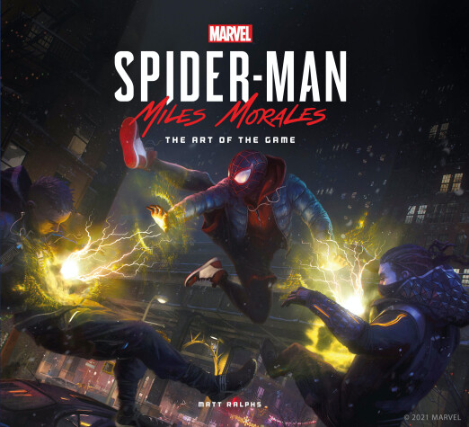 Book cover for Marvel's Spider-Man: Miles Morales - The Art of the Game