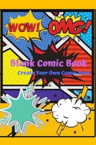 Cover of Blank Comic Book for Kids