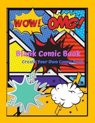 Book cover for Blank Comic Book for Kids