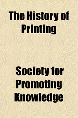 Book cover for The History of Printing