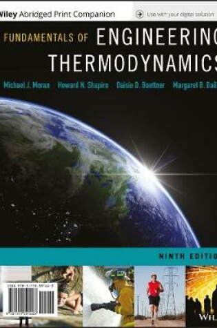 Cover of Fundamentals of Engineering Thermodynamics, 9e Wileyplus + Loose-Leaf