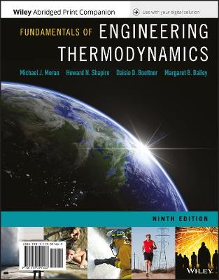 Book cover for Fundamentals of Engineering Thermodynamics, 9e Wileyplus + Loose-Leaf