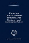 Book cover for Husserl Und Die Transzendentale Intersubjektivitat