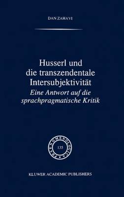 Book cover for Husserl Und Die Transzendentale Intersubjektivitat